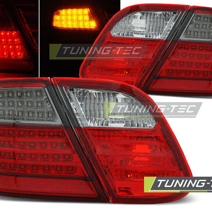Mercedes Clk W208 1997-2002 Fanali Posteriori Led Rosso Fumé