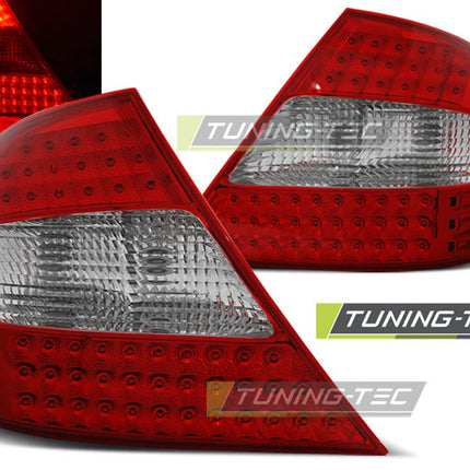 Mercedes W209 CLK 2003-2010 fanali Posteriori LED Rosso Bianco