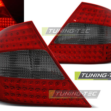 Mercedes Clk W209 2003-2010 Fanali Posteriori Led Rosso Fumé