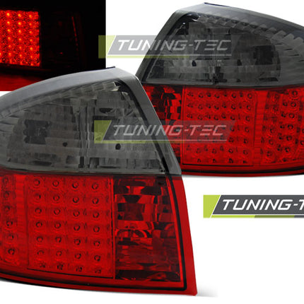 Audi A4 2000-2004 Fanali Posteriori Led Rosso Fumé