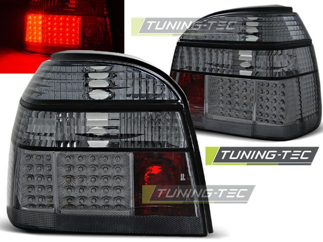 VW Golf 3 1991-1997 Fanali Posteriori LED fumé