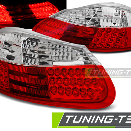 Porsche Boxster 1996-2004 fanali Posteriori LED Rosso Bianco