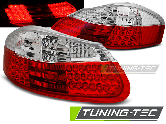 Porsche Boxster 1996-2004 fanali Posteriori LED Rosso Bianco