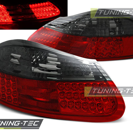 Porsche Boxster 1996-2004 Fanali Posteriori LED rosso fumé