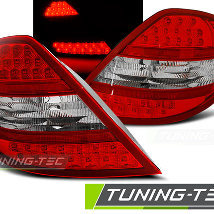 Mercedes R171 SLK 2004-2011 fanali Posteriori LED Rosso Bianco