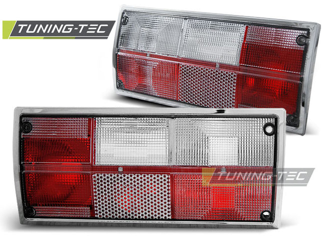 VW T3 Transporter 1979-1992 Fanali Posteriori rosso-bianco