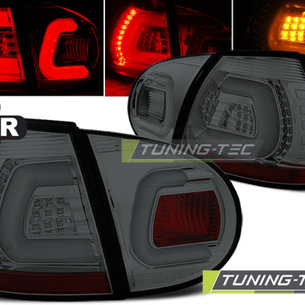 Vw Golf 5 2003-2009 Fanali Posteriori Led Bar Fumé