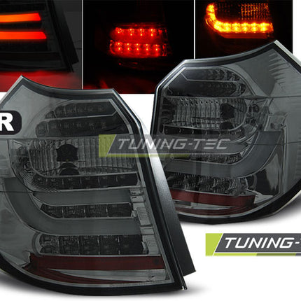 Bmw E87 2004-2007 Fanali Posteriori Led Bar Fumé