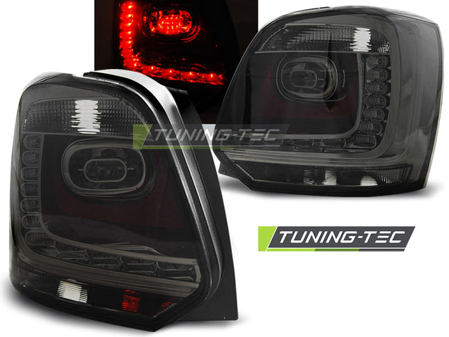 VW Polo 2009-2014 Fanali Posteriori LED fumé
