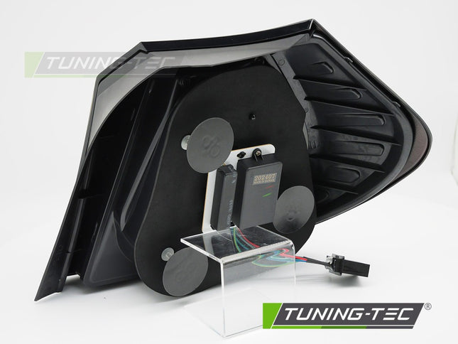 Bmw E87 2004-2007 Fanali Posteriori Led Bar Fumé Neri