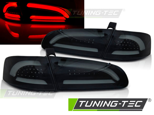 Seat Ibiza 2002-2008 Fanali Posteriori Led Bar Fumé