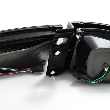 Seat Ibiza 2002-2008 Fanali Posteriori Led Bar Rosso Fumé