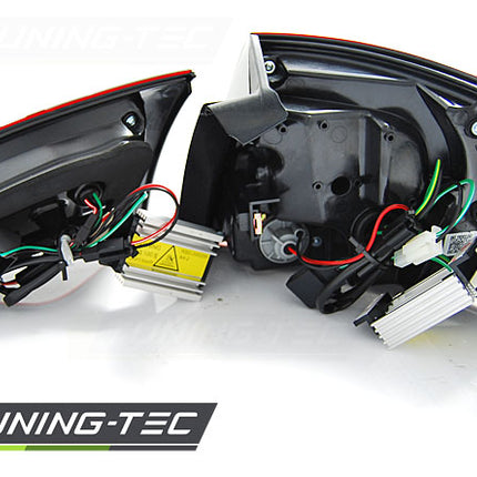 Audi A4 B7 2004-2008 Avant Fanali Posteriori Led Bar Rosso Bianco