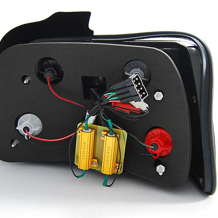 Bmw E36 1990-1999 Berlina Fanali Posteriori Led Bar Fumé