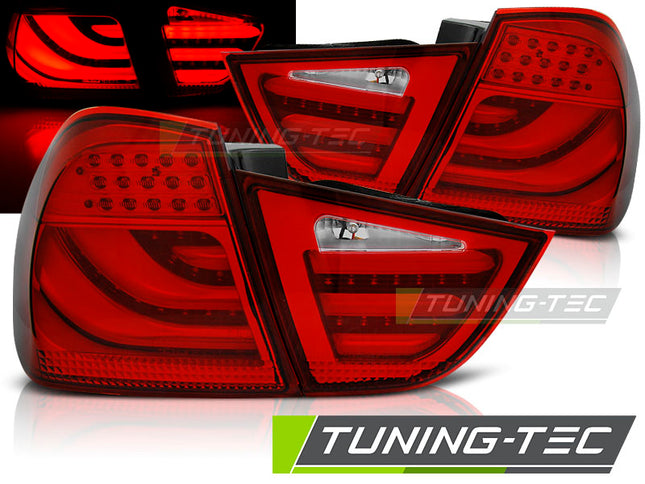 Bmw E90 2009-2011 Fanali Posteriori Led Bar Rosso