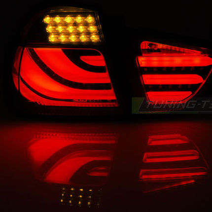 Bmw E90 2009-2011 Fanali Posteriori Led Bar Rosso