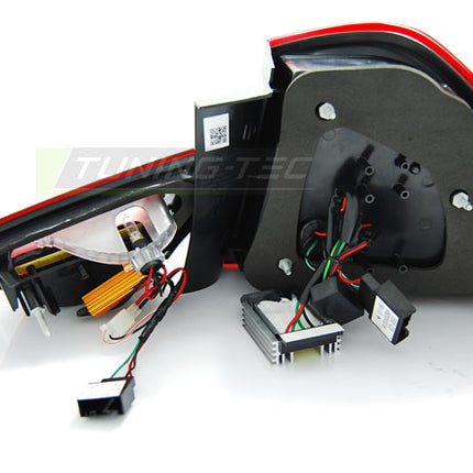 Bmw E90 2009-2011 Fanali Posteriori Led Bar Fumé Neri