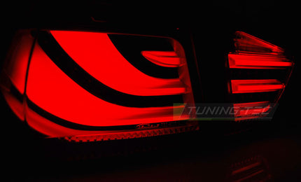 Bmw E90 2009-2011 Fanali Posteriori Led Bar Fumé Neri