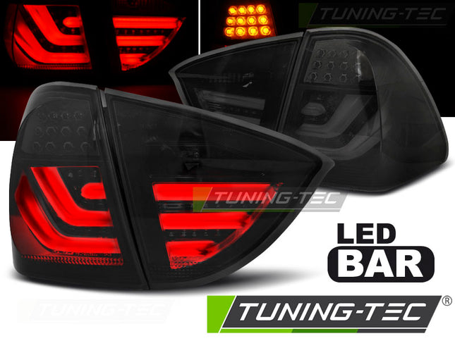 Bmw E91 2005-2008 Fanali Posteriori Led Bar Fumé