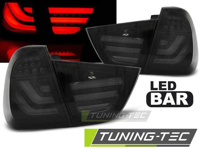 Bmw E91 2009-2011 Fanali Posteriori Led Bar Fumé Neri