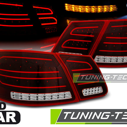 Mercedes W212 2009-2013 Classe E Fanali Posteriori Led Bar Rosso Bianco