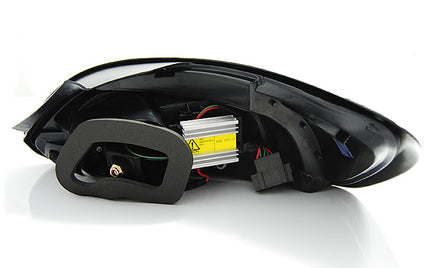Vw Scirocco III 2008-2014 Fanali Posteriori Led Bar Rosso Fumé