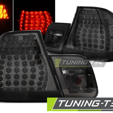Bmw E46 1998-2001 Fanali Posteriori Led Bar Fumé