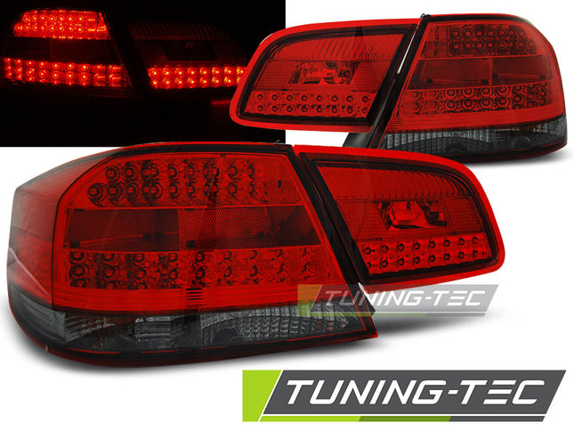 Bmw E92 2006-2010 Fanali Posteriori Led Rosso Fumé