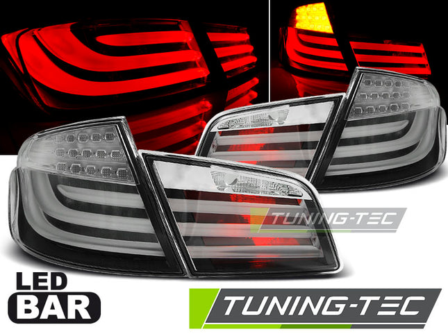 Bmw F10 2010-2013 Fanali Posteriori Led Bar Grigi
