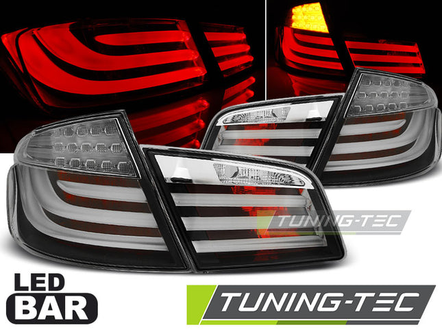Bmw F10 2010-2013 Fanali Posteriori Led Bar Neri