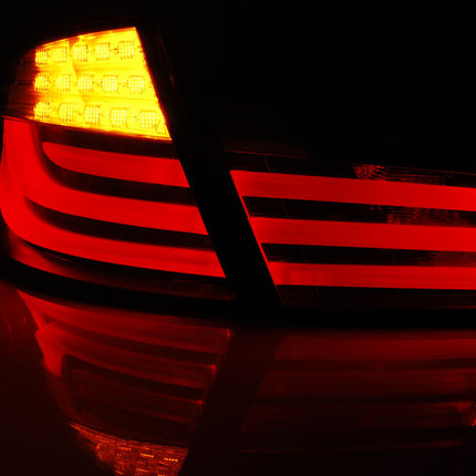 Bmw F10 2010-2013 Fanali Posteriori Led Bar Neri
