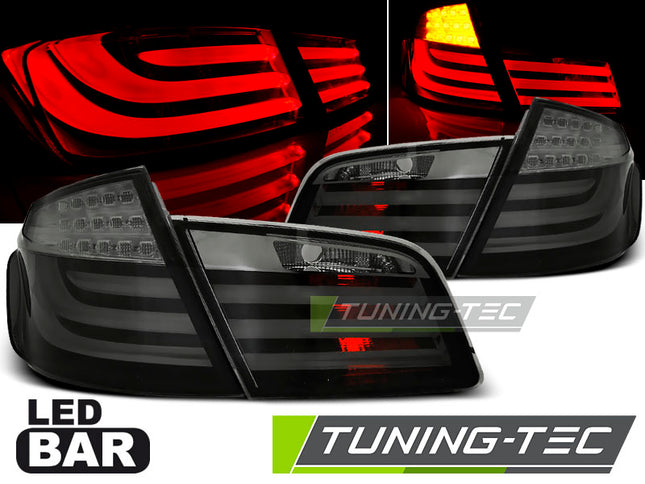 Bmw F10 2010-2013 Fanali Posteriori Led Bar Fumé