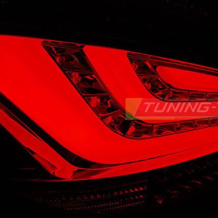 Bmw E60 2007-2009 Fanali Posteriori Led Bar Rosso Bianco