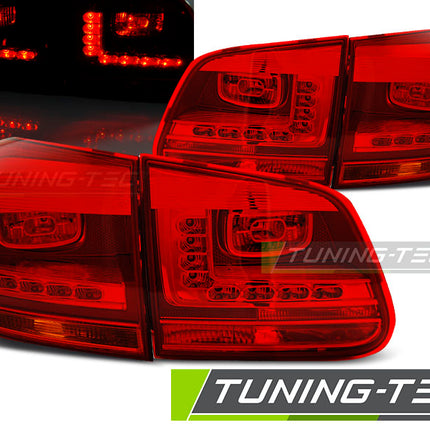 Vw Tiguan 2011-2015 Fanali Posteriori Led Rosso