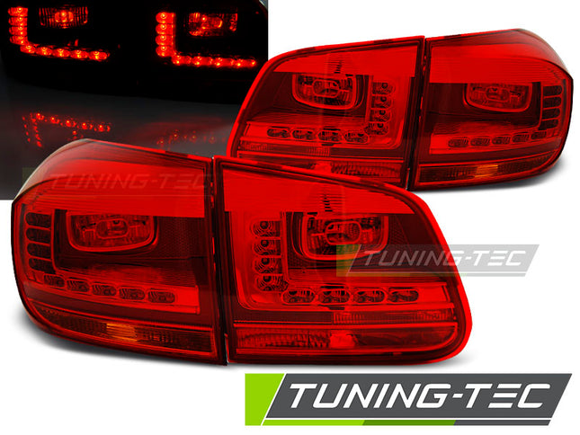Vw Tiguan 2011-2015 Fanali Posteriori Led Rosso