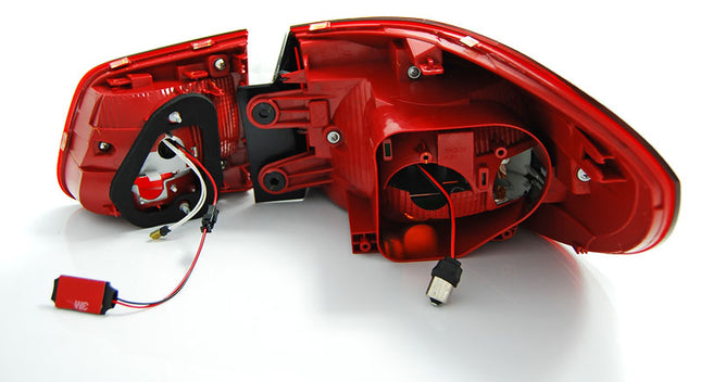 VW Tiguan 2011-2015 Fanali Posteriori LED rosso fumé
