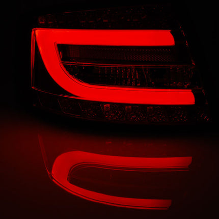 Audi A6 C6 2004-2008 Berlina Fanali Posteriori Led Neri 6Pin