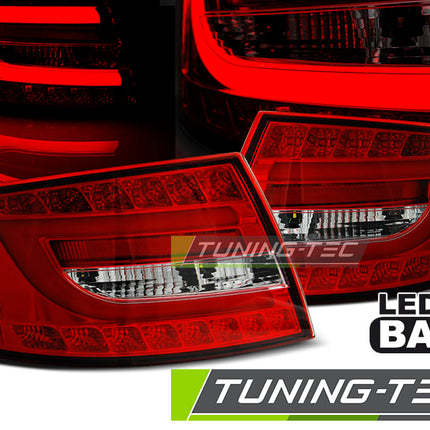 Audi A6 C6 Berlina 2004-2008 6 pin Fanali Posteriori LED Rosso Bianco