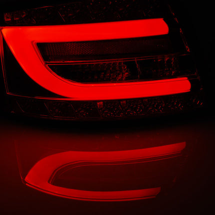 Audi A6 C6 2004-2008 Berlina Fanali Posteriori Led Neri 7Pin