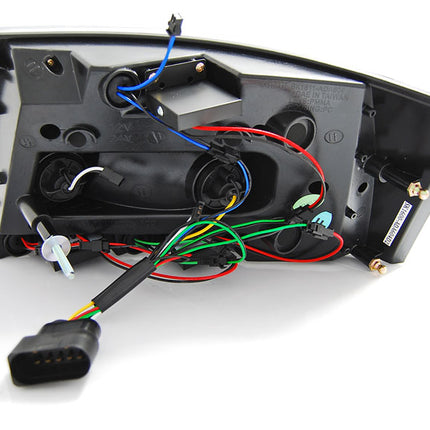 Audi A6 C6 2004-2008 Fanali Posteriori Led Rosso Fumé 7Pin