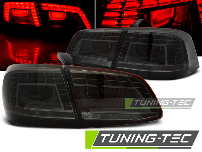 VW Passat B7 Sedan 2010-2014 Fanali Posteriori LED fumé