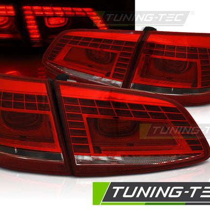 VW Passat B7 2010-2014 Fanali Posteriori LED Rosso Bianco