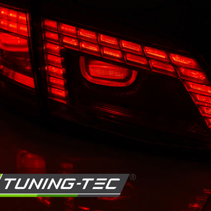 VW Passat B7 Variant 2010-2014 Fanali Posteriori LED rosso fumé
