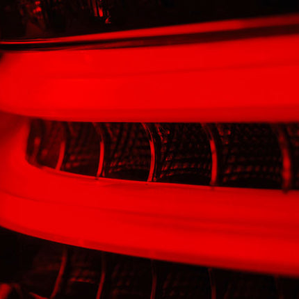 Bmw E92 2006-2010 Fanali Posteriori Led Bar Rosso Fumé