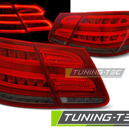 Mercedes W212 2009-2013 Classe E Fanali Posteriori Led Rosso Fumé