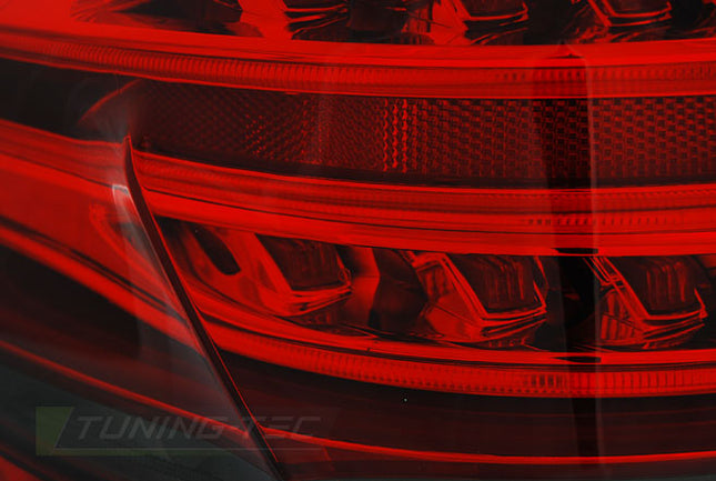 Mercedes W212 2009-2013 Classe E Fanali Posteriori Led Rosso Fumé
