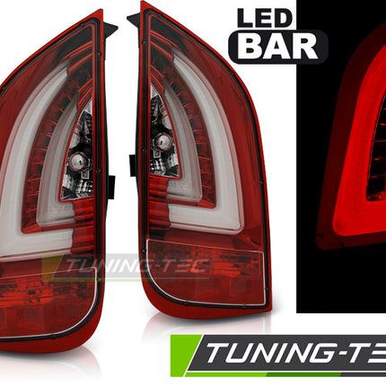 Vw Up 2011-2023 / Skoda Citigo 2012-2020 Fanali Posteriori Led Bar Rosso