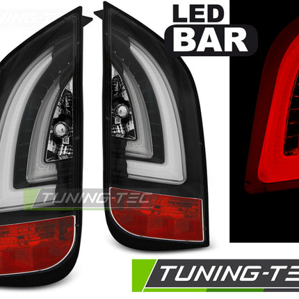 Vw Up 2011-2023 / Skoda Citigo 2012-2020 Fanali Posteriori Led Bar Neri