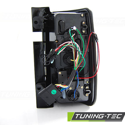 Vw Caddy 2003-2014 Fanali Posteriori Led Bar Neri