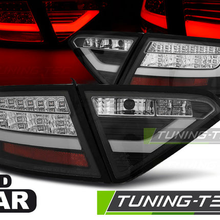 Audi A5 2007-2011 Fanali Posteriori Led Bar Neri